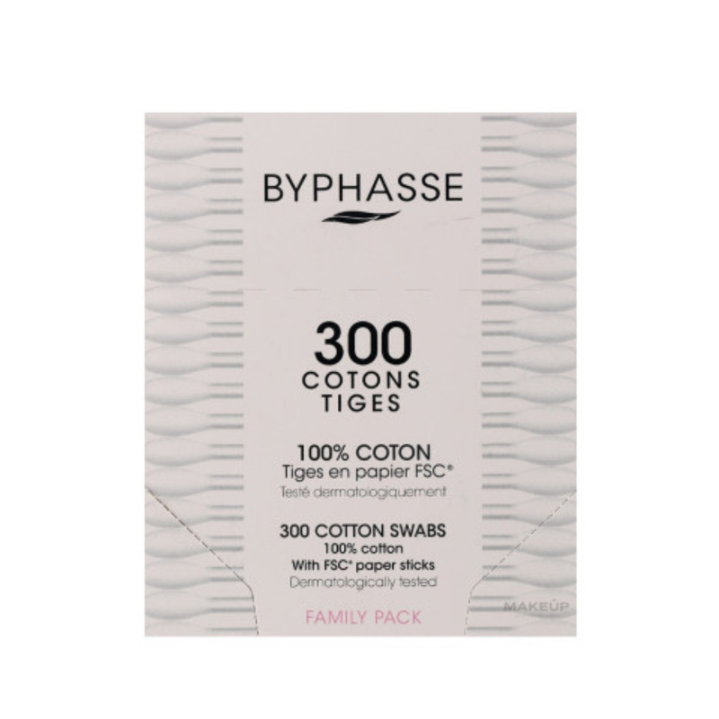 گوش پاک‌کن بایفس مدل cotons بسته 300 عددی