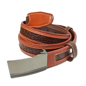 کمربند مردانه مدل چرم طبیعی
