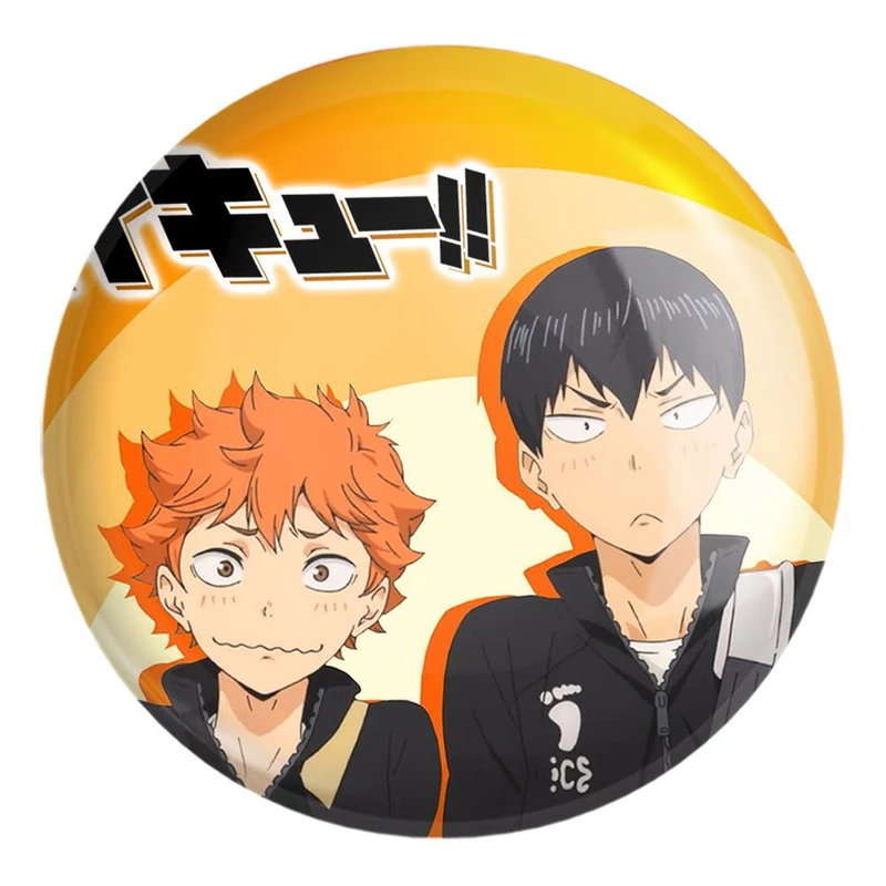 پیکسل خندالو طرح کاگیاما و هیناتا انیمه آبشار سرنوشت هایکیو کاگیاما کد 11206 مدل بزرگ