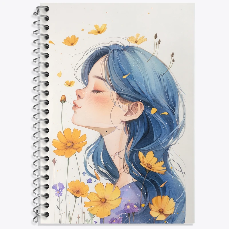 دفتر لغت 50 برگ خندالو طرح دخترانه کد F2282