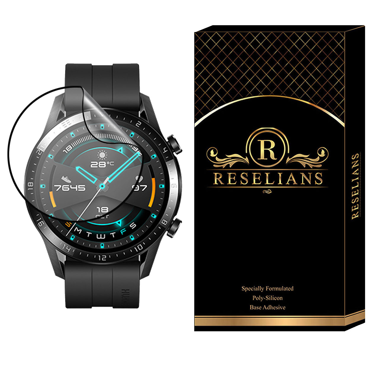 محافظ صفحه نمایش نانو رزلیانس مدل RN3D مناسب برای ساعت هوشمند هوآوی Watch GT 2  42 mm