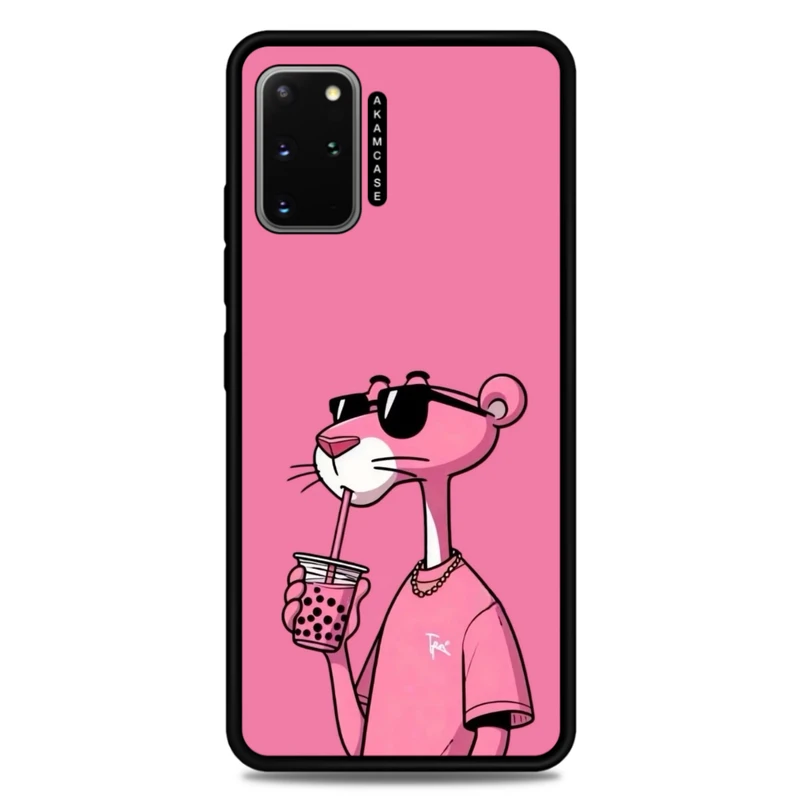 کاور آکام مدل AMC-WSGS20P-PINK PANTHER12 مناسب برای گوشی موبایل سامسونگ Galaxy S20 Plus