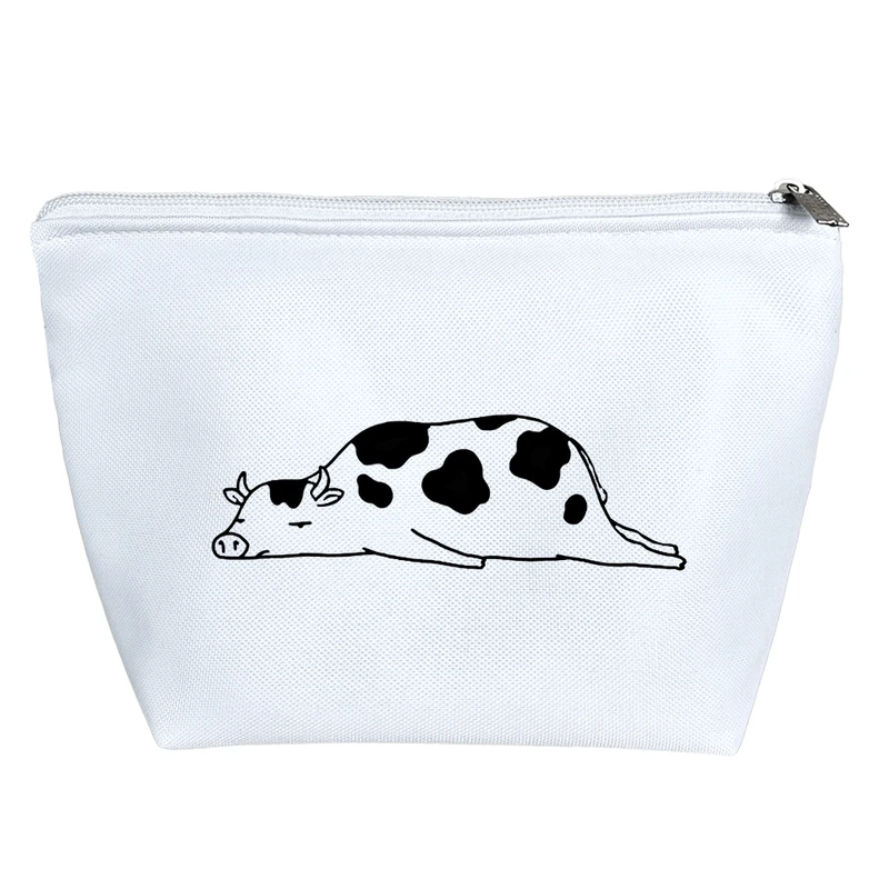 کیف لوازم آرایش دخترانه خندالو مدل گاو cow کد 3359