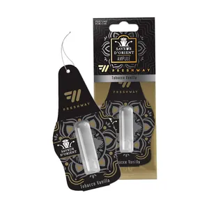 خوشبوکننده خودرو فرش وی مدل آمپولی اورینت کد AO با رایحه tobacco vanilla