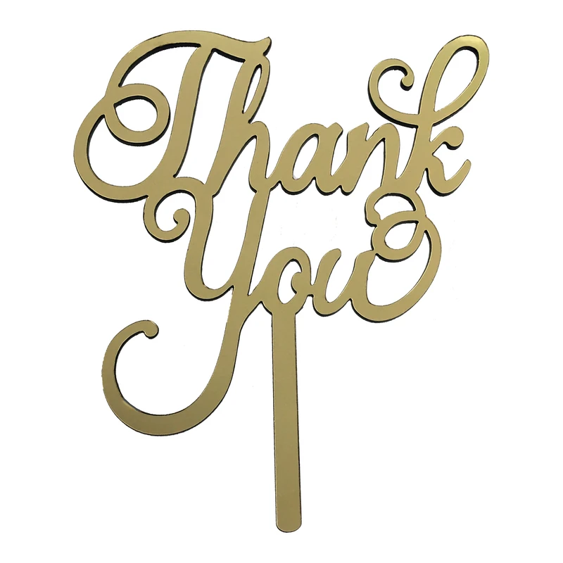 تاپر کیک هانستو مدل تشکر کد TP017