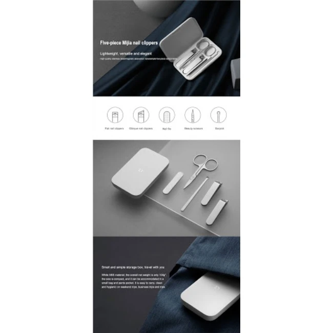 عکس شماره 11 : ست مانیکور میجیا مدل mjzjd002qw بسته ۵ عددی