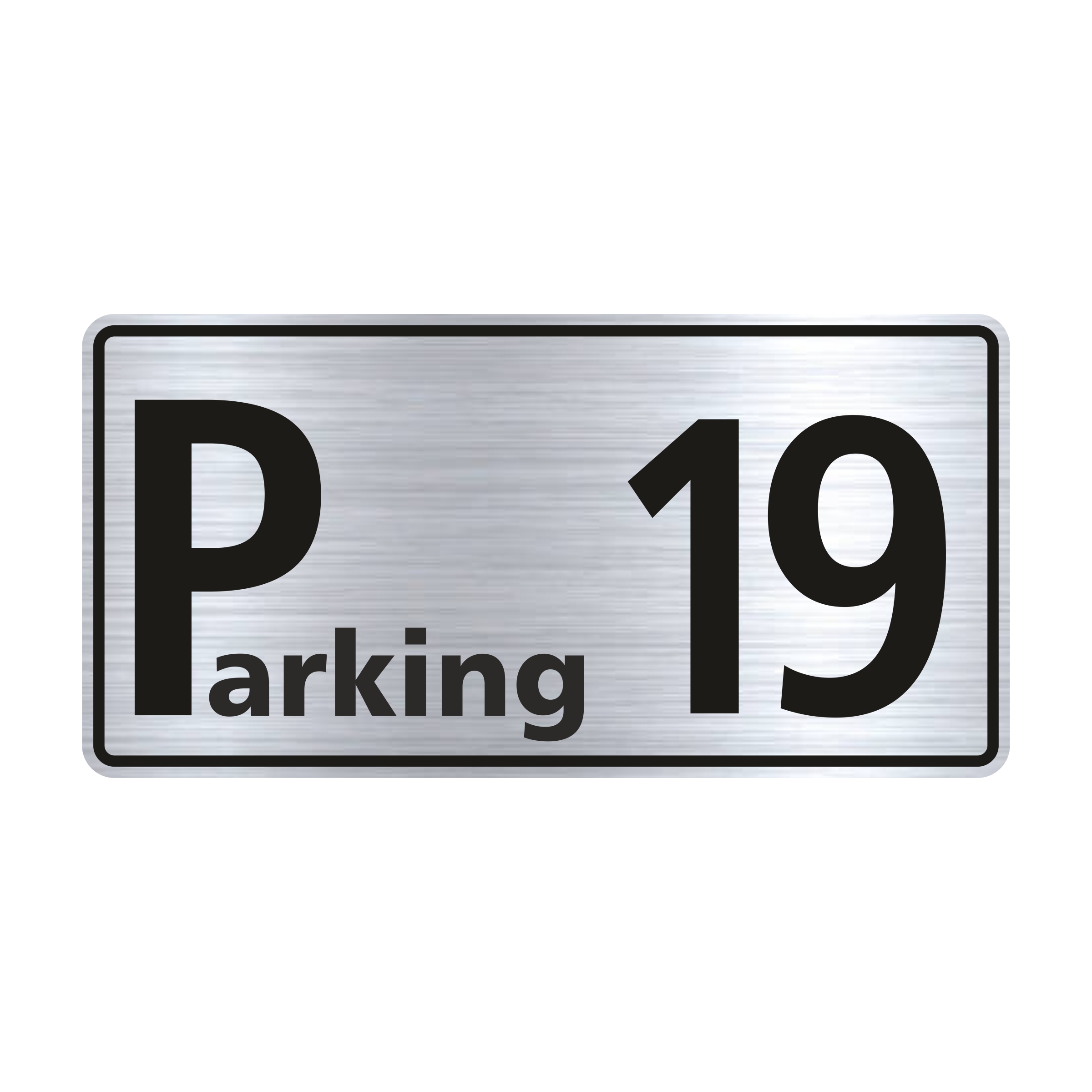 تابلو راهنما طرح پارکینگ شماره نوزده مدل NS619