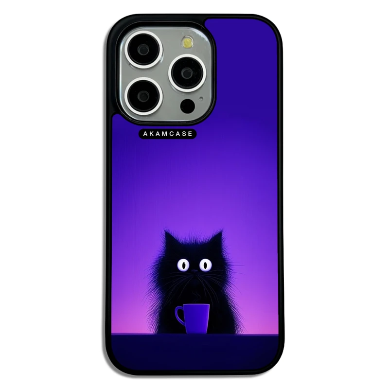 کاور آکام مدل AMC-WA15PRO-CATS-42 مناسب برای گوشی موبایل اپل iPhone 15 Pro