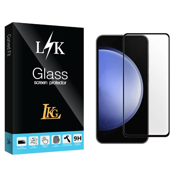محافظ صفحه نمایش شیشه ای ال کا جی مدل LKK مناسب برای گوشی موبایل سامسونگ Galaxy S23 Fe
