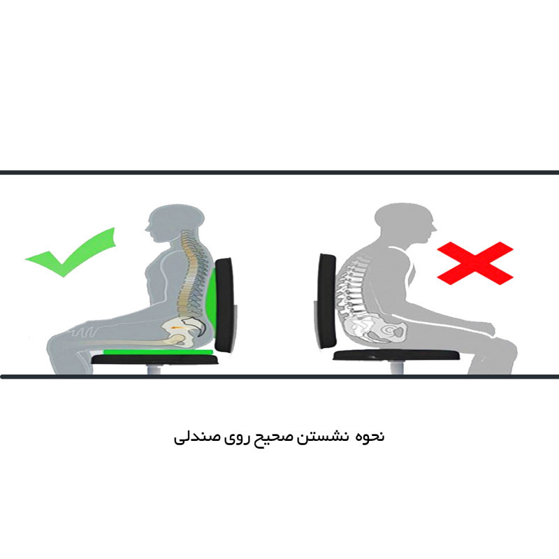 پشت کمری طبی هوگر مدل ارغوان