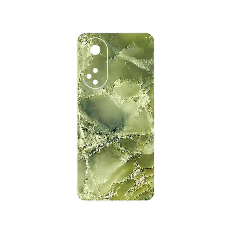 برچسب پوششی ماهوت مدل Green_Crystal_Marble مناسب برای گوشی موبایل اپو A98