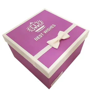 جعبه هدیه مدل best wishes کد 13