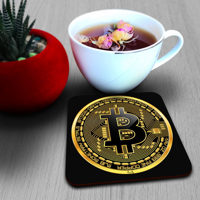 زیر لیوانی لوکسینو مدل بیت کوین کد Bitcoin_7