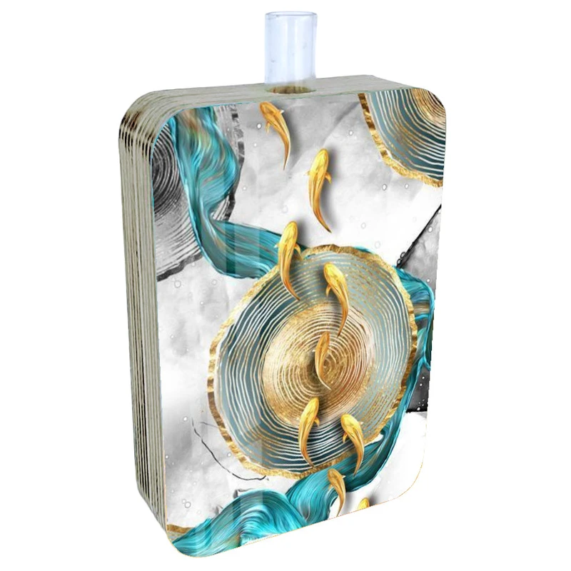 گلدان دکوری طرح دو رو مدل نوروز ایرانی کد FPW175