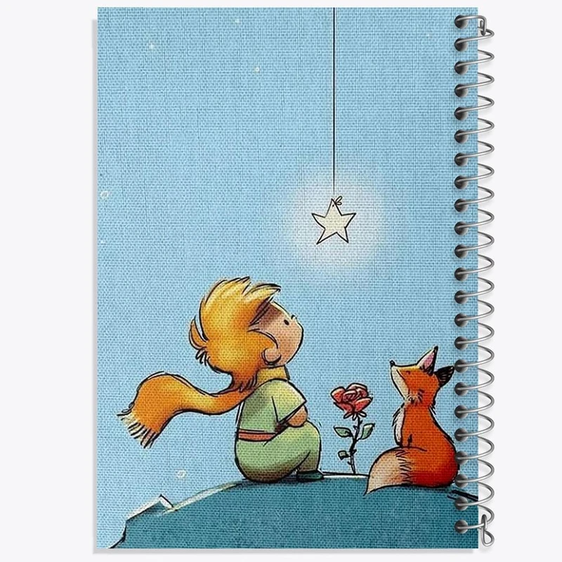 دفتر نقاشی 50 برگ خندالو مدل شازده کوچولو کد 25796