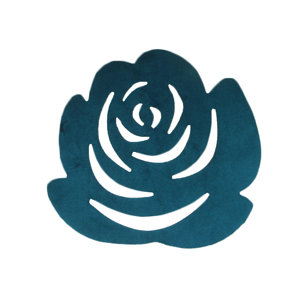 زیربشقابی مدل گل کد BG-5