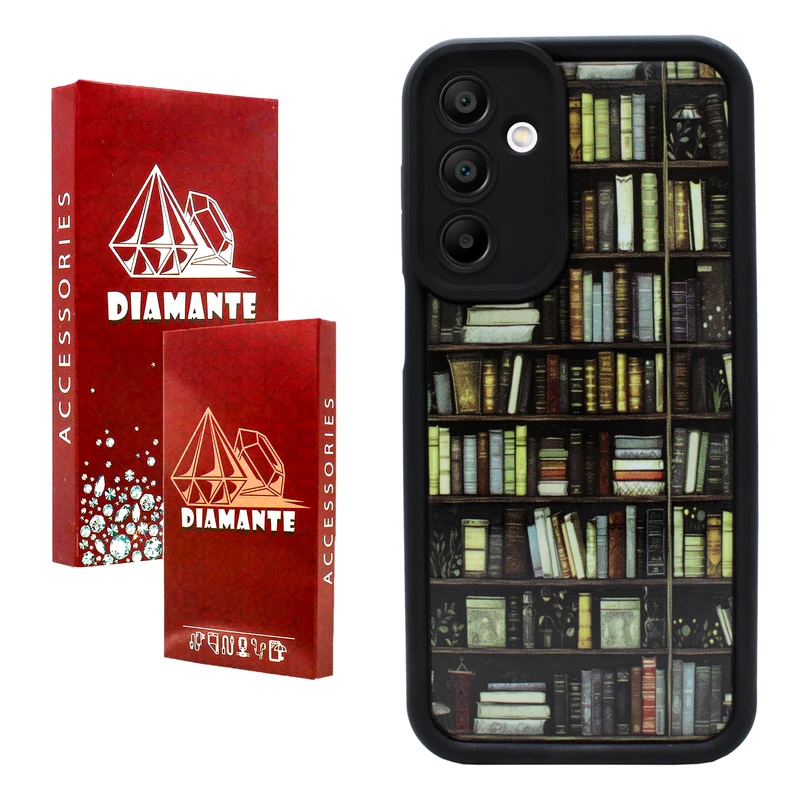 کاور دیامانته مدل Labrary Rd مناسب برای گوشی موبایل سامسونگ Galaxy A15