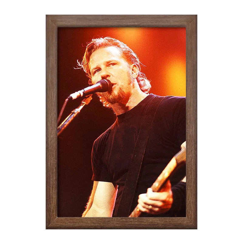 تابلو خندالو طرح جیمز هتفیلد گروه موسیقی متالیکا Metallica  کد 3259