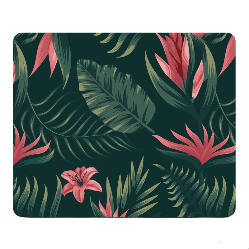 ماوس پد مدل برگ و گل کد R101