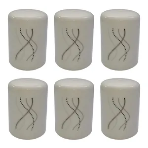 فلفل پاش طرح استوانه ای مدل مارتا کد Y001 بسته 6 عددی