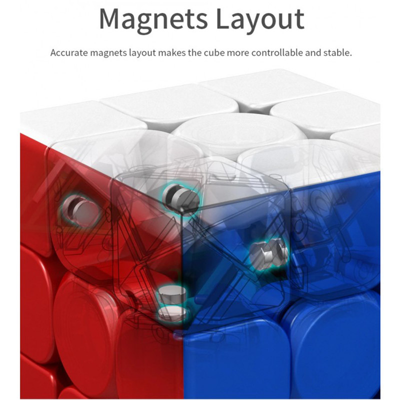 مکعب روبیک موفنگ جیااوشی مدل مویو میلانگ مگنت 3×3 Moyu MeiLong Magnetic