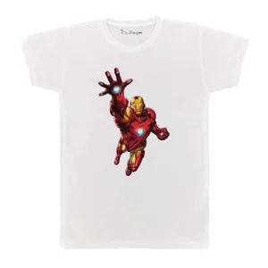 تی شرت بچگانه پرمانه طرح iron man کد pmt.2350