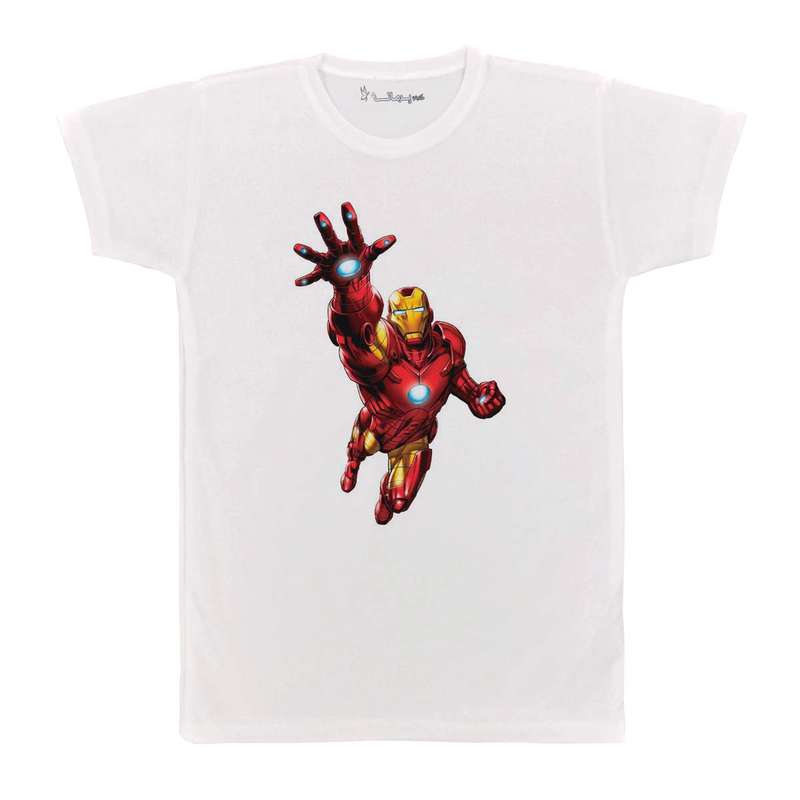 تی شرت بچگانه پرمانه طرح iron man کد pmt.2350