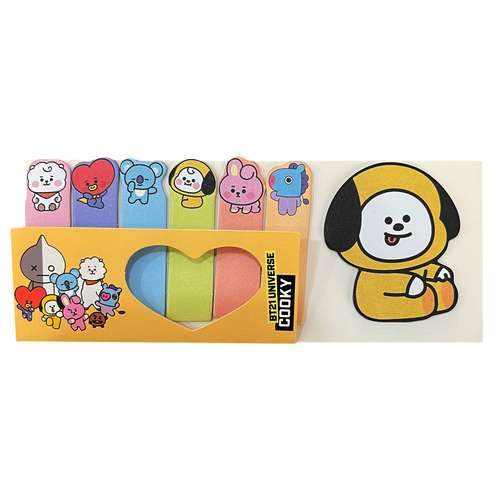 کاغذ یادداشت‌چسب دار مدل استیک نوت کد 04 مجموعه 7 عددی