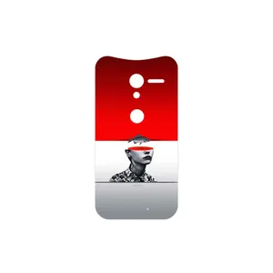 MAHOOT Collage of surreal Portrait of Women 1 Cover Sticker for Motorola Moto X