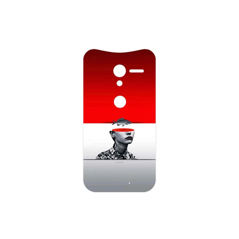 برچسب پوششی ماهوت مدل Collage of surreal Portrait of Women 1 مناسب برای گوشی موبایل موتورولا Moto X