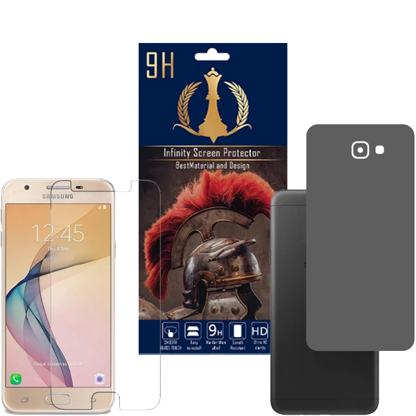برچسب پوششی اینفینیتی مدل PRO MAX مناسب برای گوشی موبایل سامسونگ Galaxy J5 PRIME به همراه محافظ صفحه نمایش