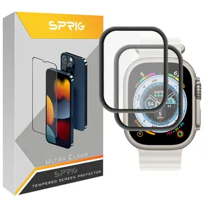 محافظ صفحه نمایش نانو اسپریگ مدل SPG مناسب برای ساعت هوشمند هاینو تکو T92 Ultra Max بسته دو عددی