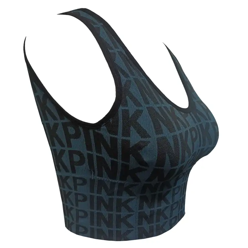 نیم تنه ورزشی زنانه مدل PINK کد BL