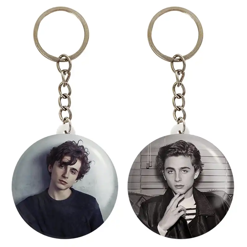 جاکلیدی خندالو مدل تیموتی شالامی Timothée Chalamet کد 1928519288 مجموعه 2 عددی