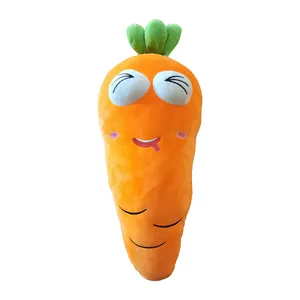 عروسک طرح هویج مدل vegetables family کد 110 ارتفاع 72 سانتی متر
