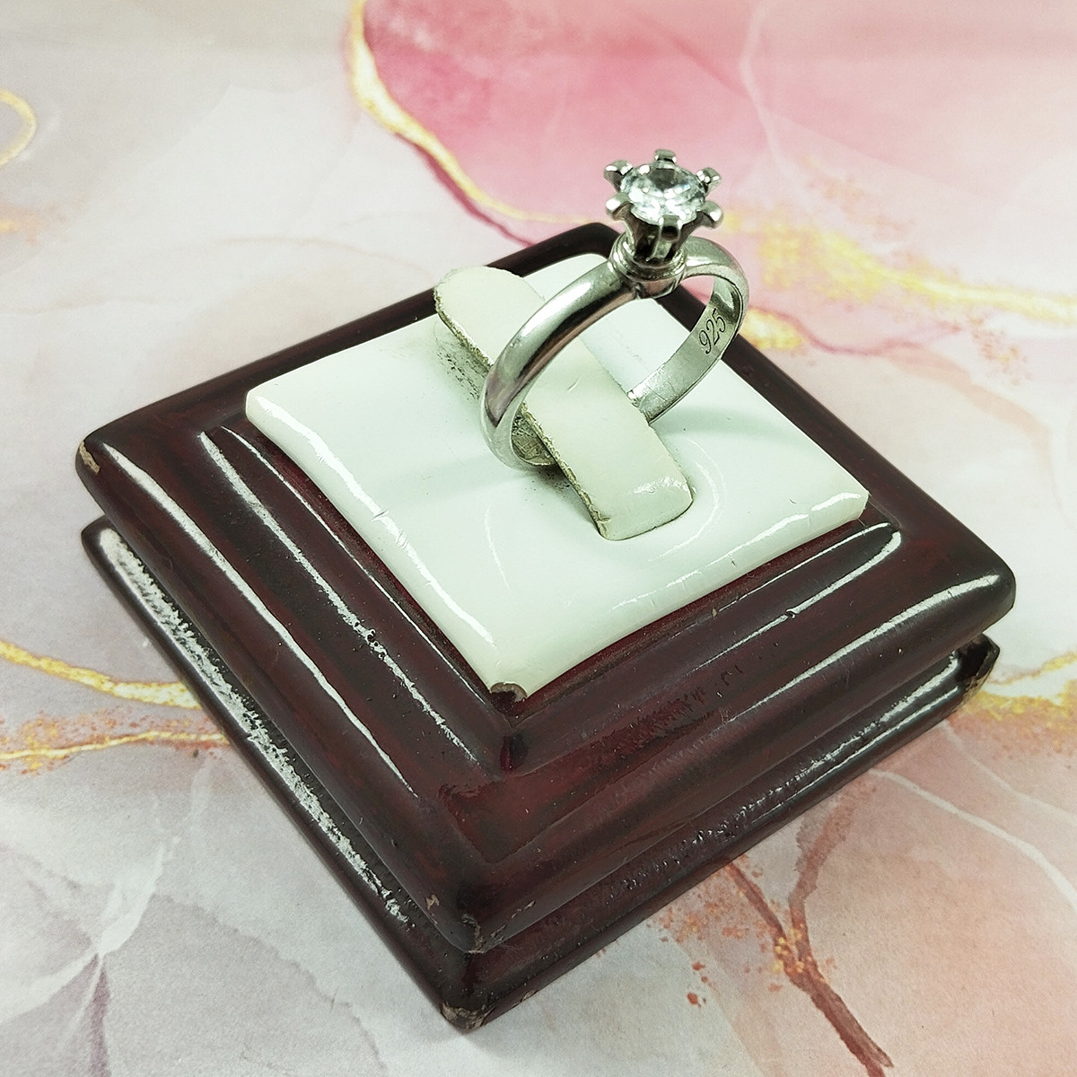 انگشتر نقره زنانه سلین کالا مدل برلیان کد 159