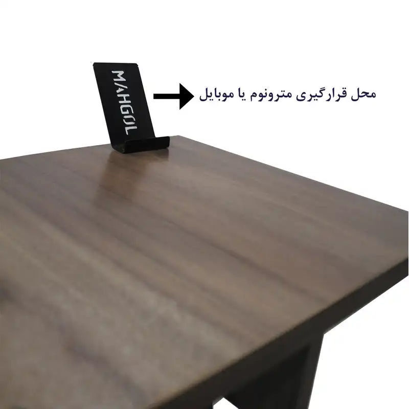میز سنتور مهگل مدل 163 به همراه هولدر مترونوم و موبایل