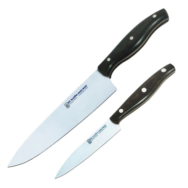 سرویس چاقو 2 پارچه مدل سرآشپز