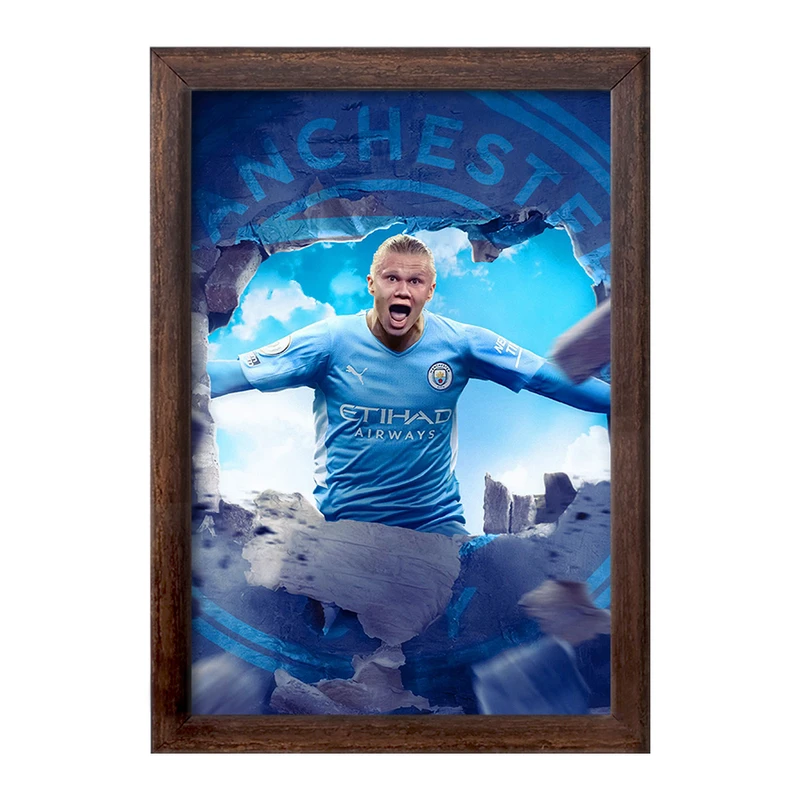 تابلو خندالو طرح ارلینگ هالند Erling Haaland کد 28611