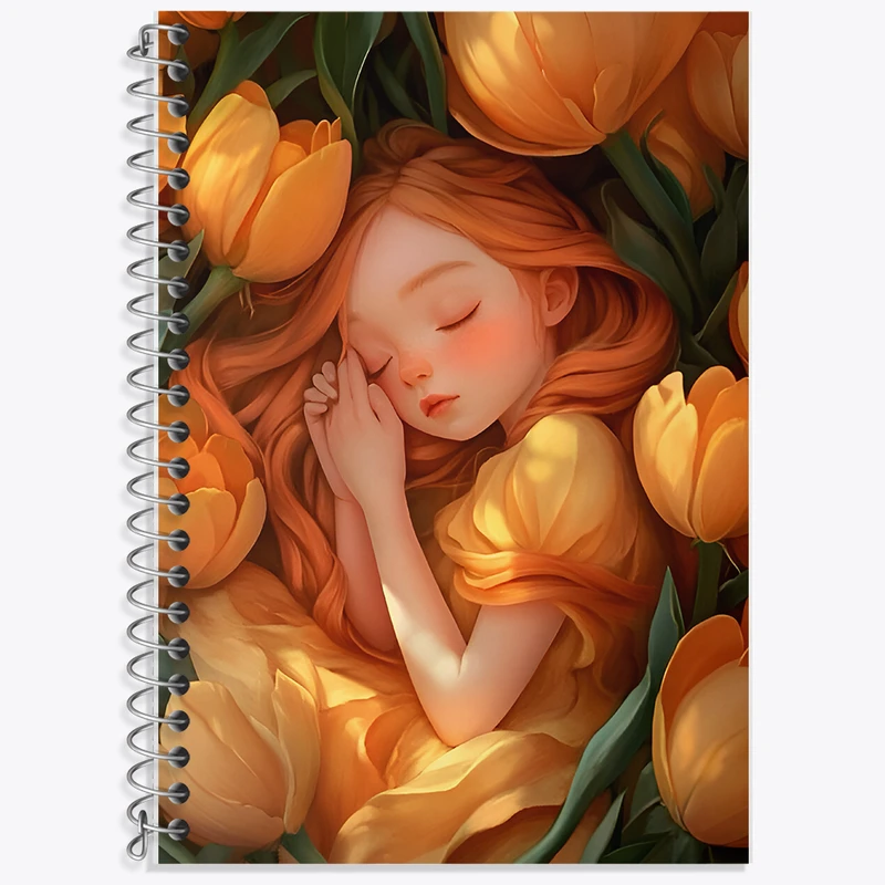 دفتر نت موسیقی 50 برگ خندالو طرح دخترانه کیوت کد F6685