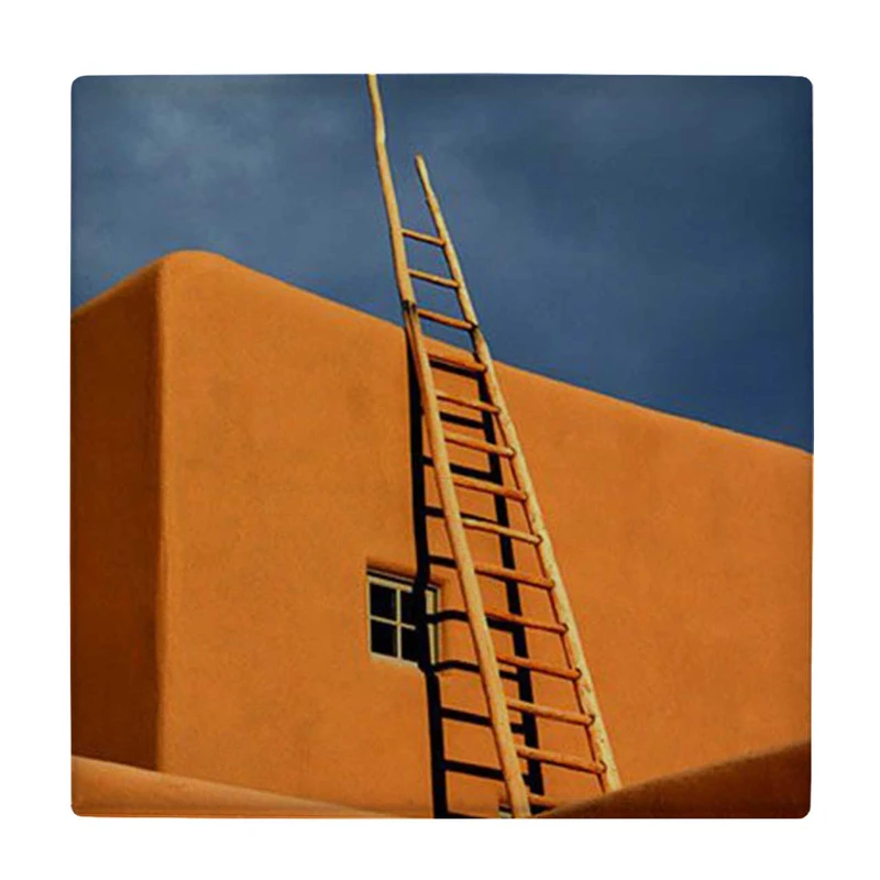 زیر لیوانی طرح نردبان و خانه کاهگلی کد    3285744_769