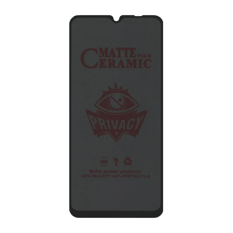 محافظ صفحه نمایش سرامیکی حریم شخصی شهر گلس مدل PRIVCERAMIC مناسب برای گوشی موبایل شیائومی Redmi 10C / Redmi 10 India / Redmi 10 Power / Redmi 12C / Poco C55 / Redmi A3