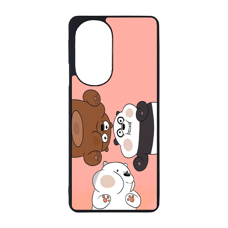 کاور گالری وبفر طرح سه خرس مناسب برای گوشی موبایل آنر 200