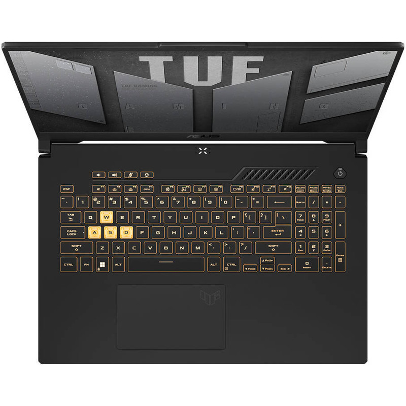 لپ تاپ 17.3 اینچی ایسوس مدل TUF Gaming F17 FX707ZC4-HX076-i5 12500H 32GB 2SSD RTX3050 W - کاستوم شده لپ تاپ 17.3 اینچی ایسوس مدل TUF Gaming F17 FX707ZC4-HX076-i5 12500H 32GB 2SSD RTX3050 W - کاستوم شده