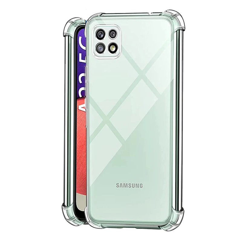 کاور مدل شفاف مناسب برای گوشی موبایل سامسونگ Galaxy A22 5G