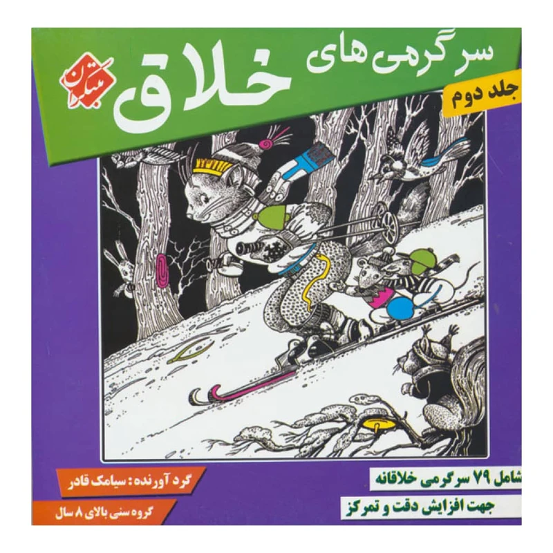 كتاب سرگرمي هاي خلاق 2 اثر سيامك قادر انتشارات مبتكران 