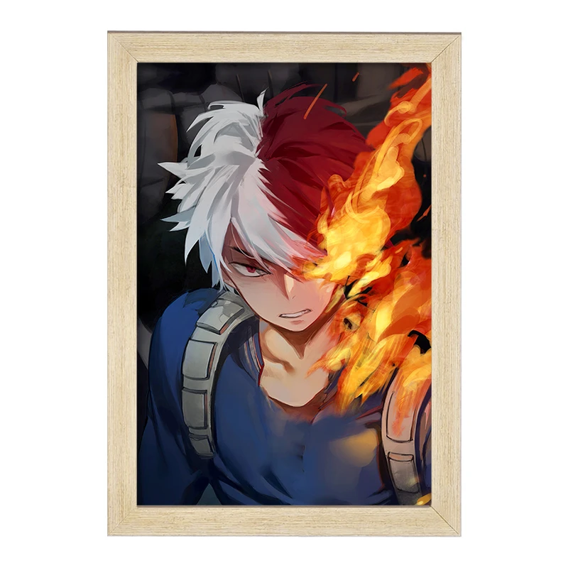 تابلو خندالو مدل شوتو انیمه آکادمی قهرمان من  کد 16129