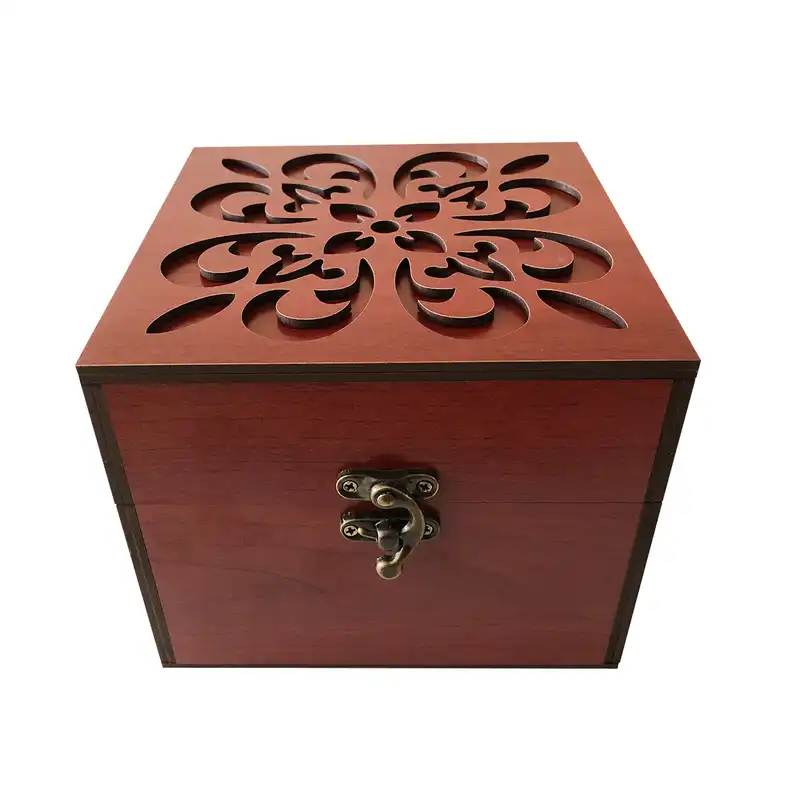 جعبه هدیه چوبی مدل j116