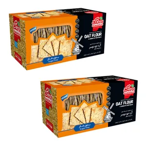 بیسکویت رژیمی بدون شکر آردچاودار و ریحان اورنگ - 380 گرم بسته 2 عددی