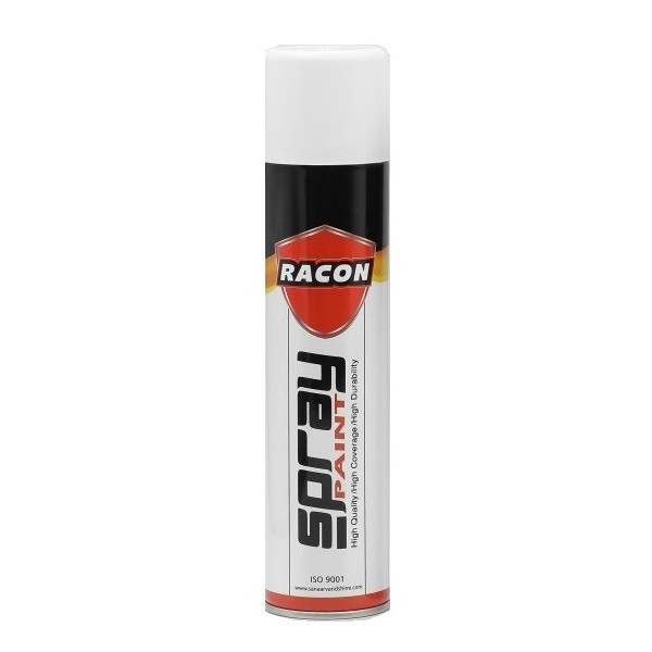 اسپری رنگ سفید براق راکون مدل p حجم 300 میلی لیتر